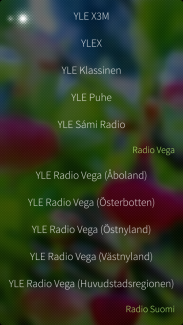 Channel list