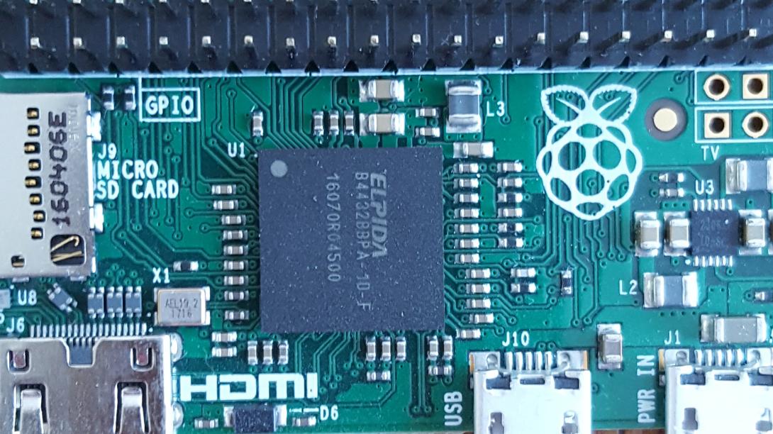 Raspberry Pi closeup