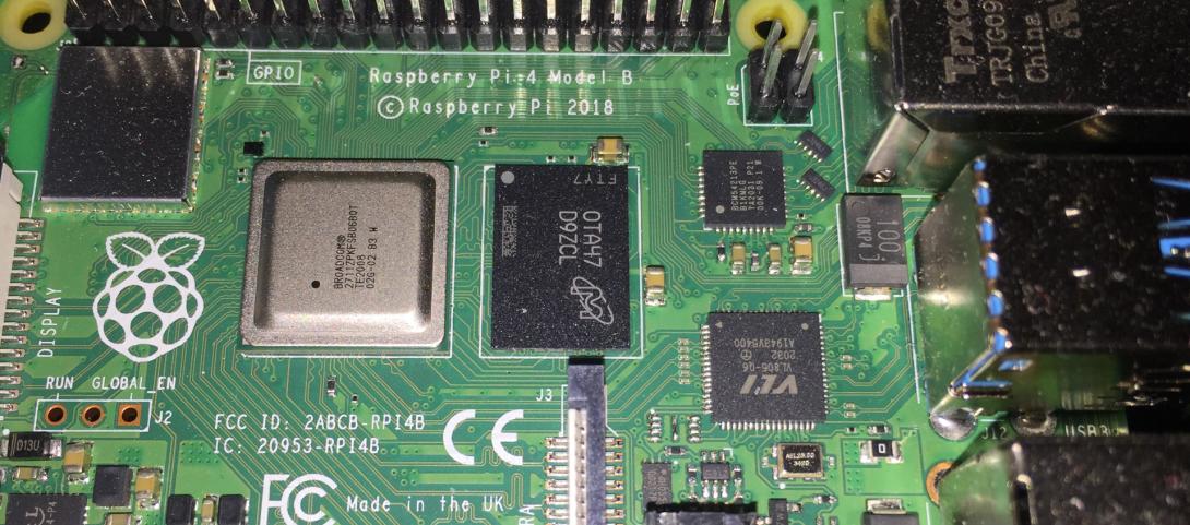 Raspberry Pi closeup